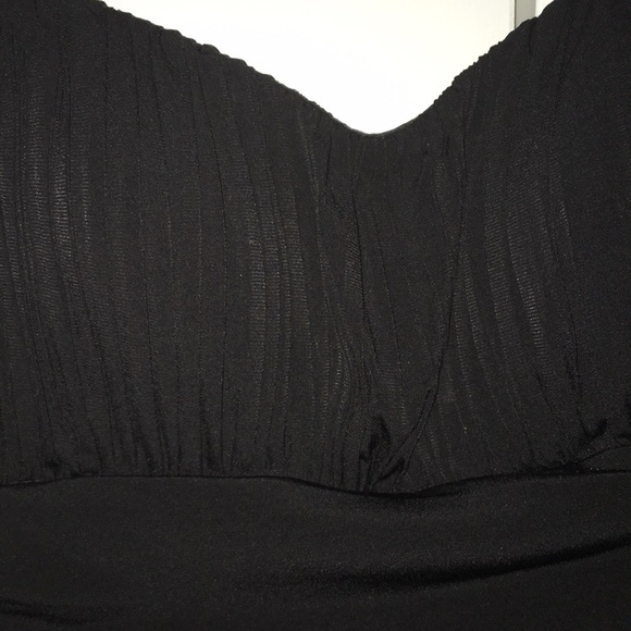 Beautiful black and purple formal dress - Picture 5 of 7